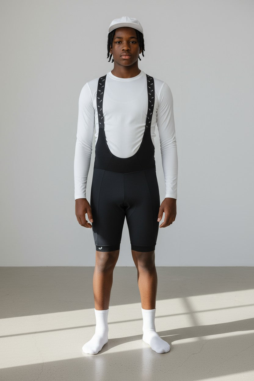Youth Cycling Bib Shorts – Casual Look Style- Lyvo Cycling